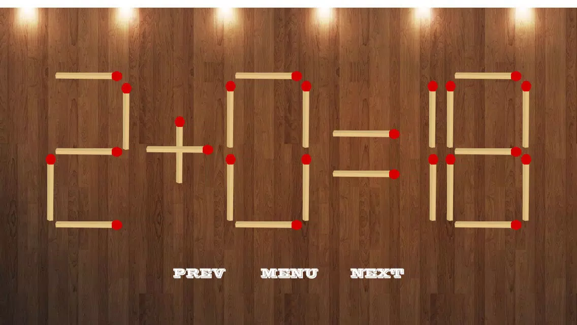 Ảnh chụp màn hình của Matchstick Math Mania
