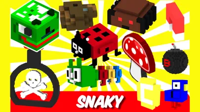 Capturas de pantalla de Snaky - Endless Snake Arcade