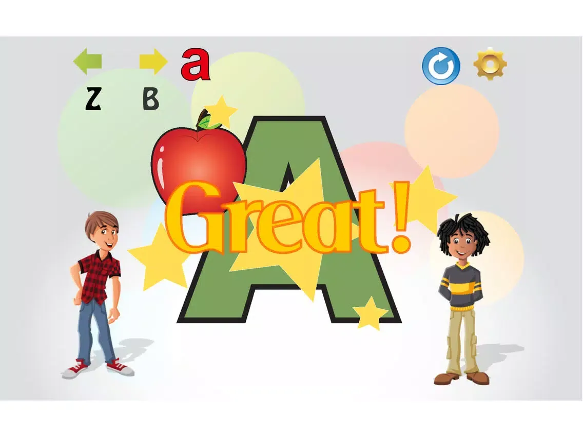 Trace English Letters iPad  스크린샷