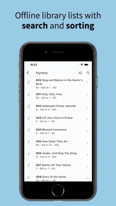Hymns for Worship سکرین شاٹس