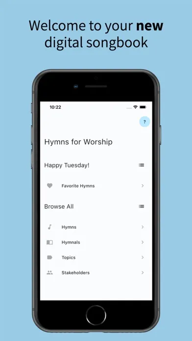 Hymns for Worship سکرین شاٹس
