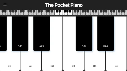 The Pocket Piano স্ক্রিনশট