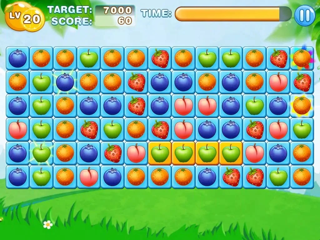 ภาพหน้าจอของ Fruits Break iPad 