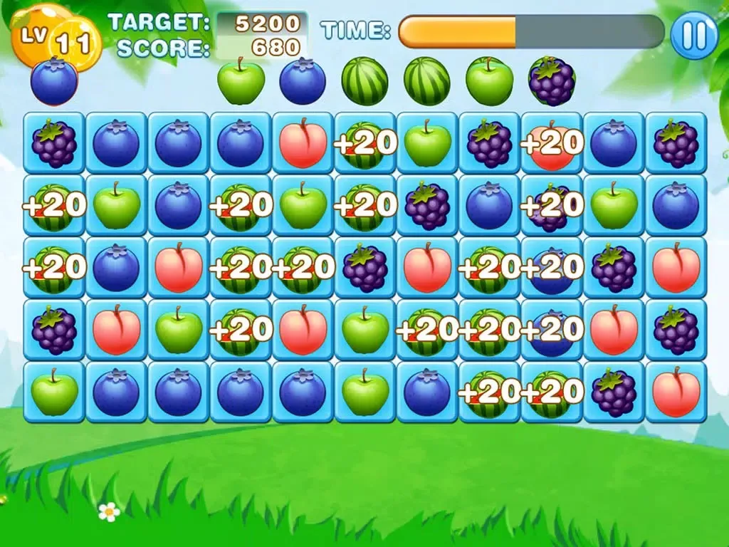ภาพหน้าจอของ Fruits Break iPad 