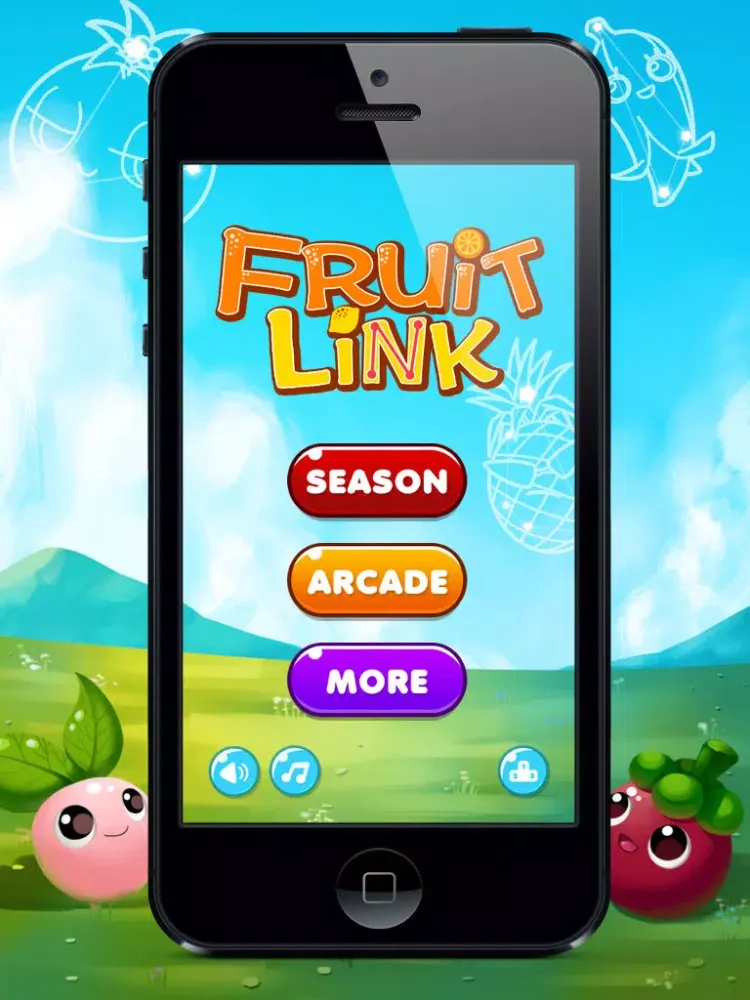 Ảnh chụp màn hình của Fruit Link Free iPad 