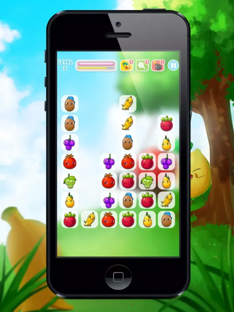 Ảnh chụp màn hình của Fruit Link Free iPad 