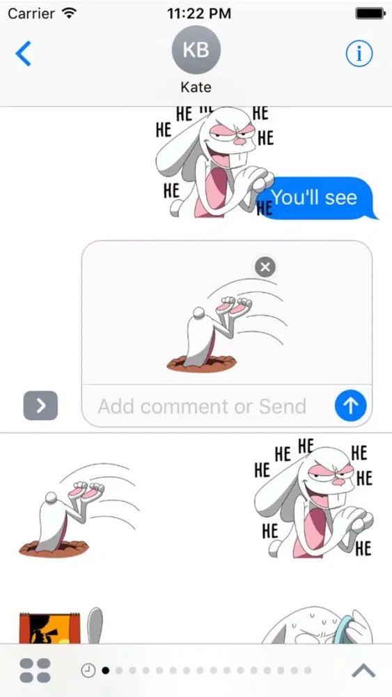 Bunny Sticker应用截图