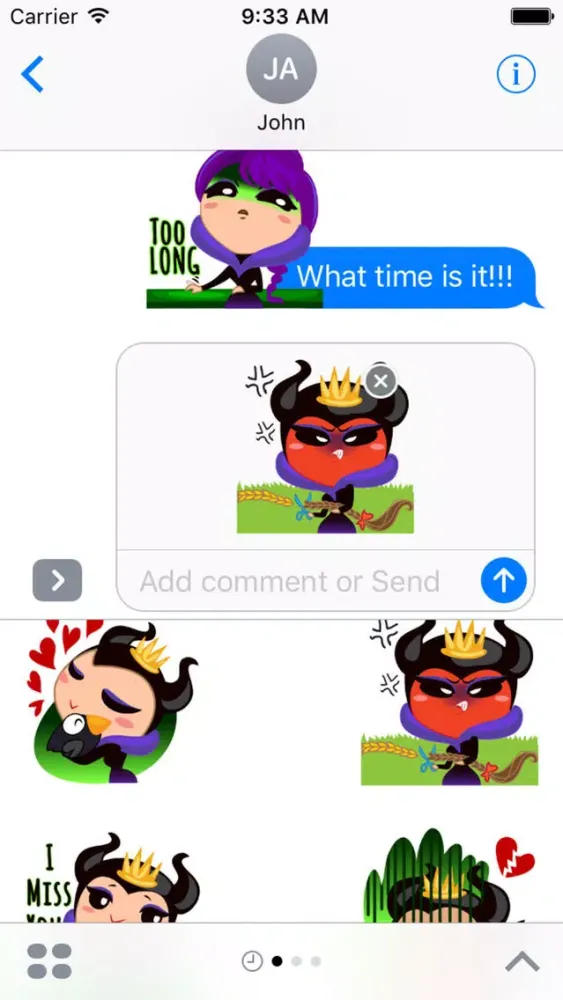 تصاویر The Queen Sticker
