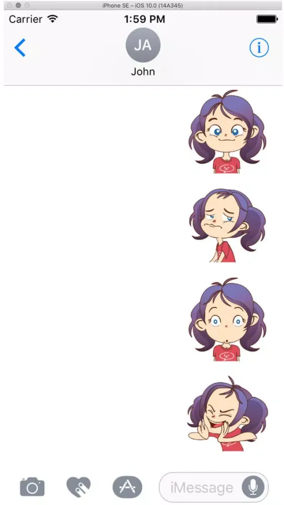 صور Purple Girl