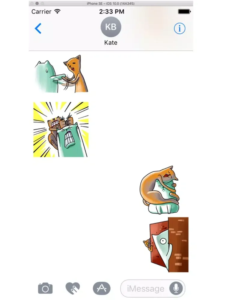 Ảnh chụp màn hình của Skinny Cat iPad 