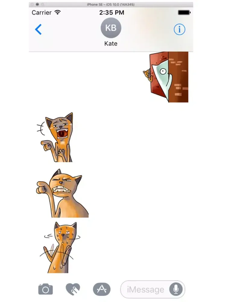 Ảnh chụp màn hình của Skinny Cat iPad 