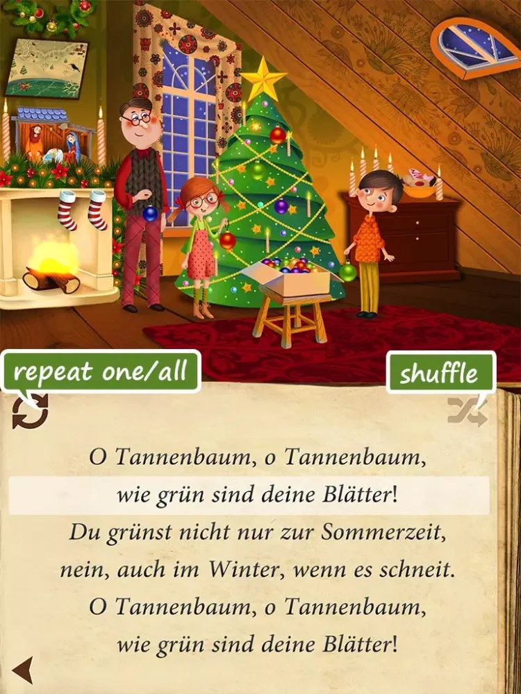 Uber Christmas Carols (German) HD | sing along and enjoy ~ Free iPad  スクリーンショット