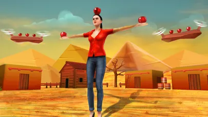 Captures d'écran de Apple Shooter Girl: 3D Archery