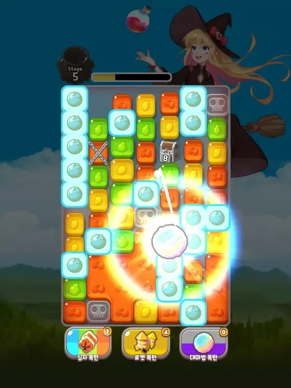 Ảnh chụp màn hình của Slime Blast2 iPad 
