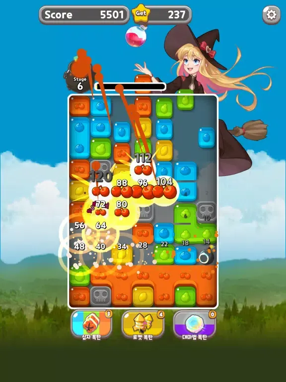 Ảnh chụp màn hình của Slime Blast2 iPad 