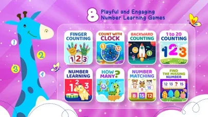 Learn Numbers 123: Kids Games スクリーンショット