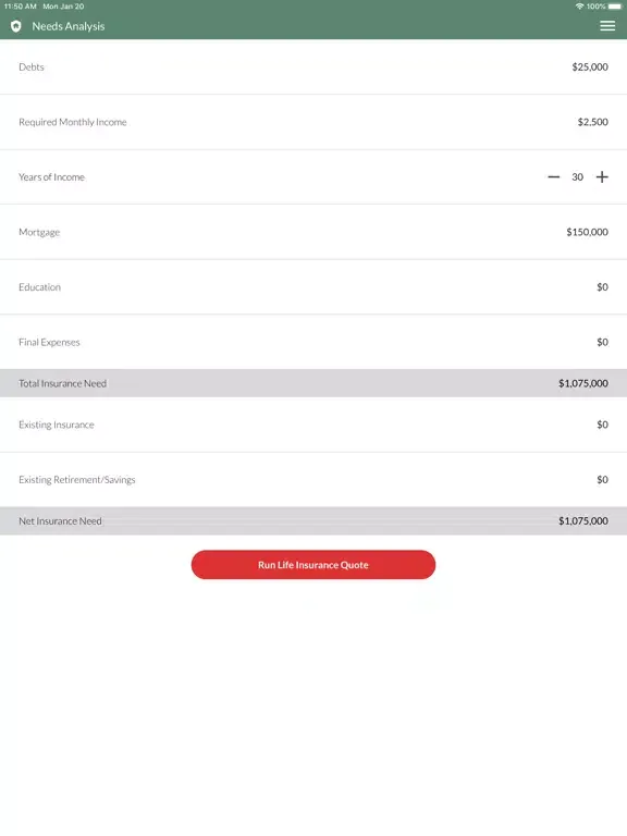 تصاویر AFN Life Insurance Quotes iPad 