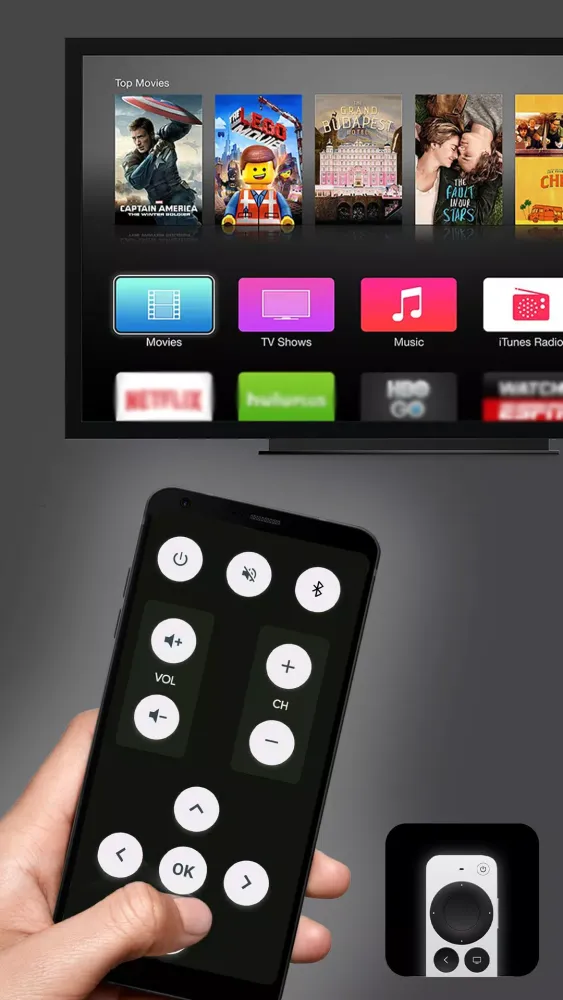 ภาพหน้าจอของ Universal TV Remote Control