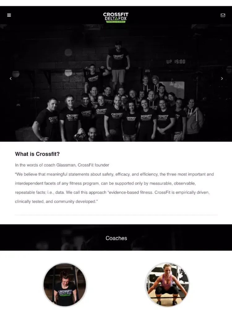 CrossFit DeltaFox iPad  سکرین شاٹس