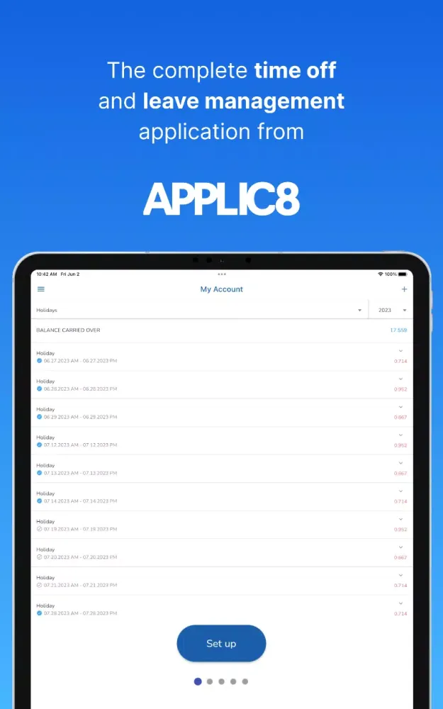Applic8 Leaves Screenshots