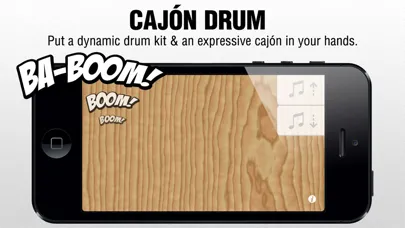 Tangkapan skrin Cajón Drum