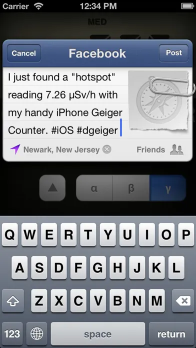 Скриншоты Digital Geiger Counter - Prank Radiation Detector
