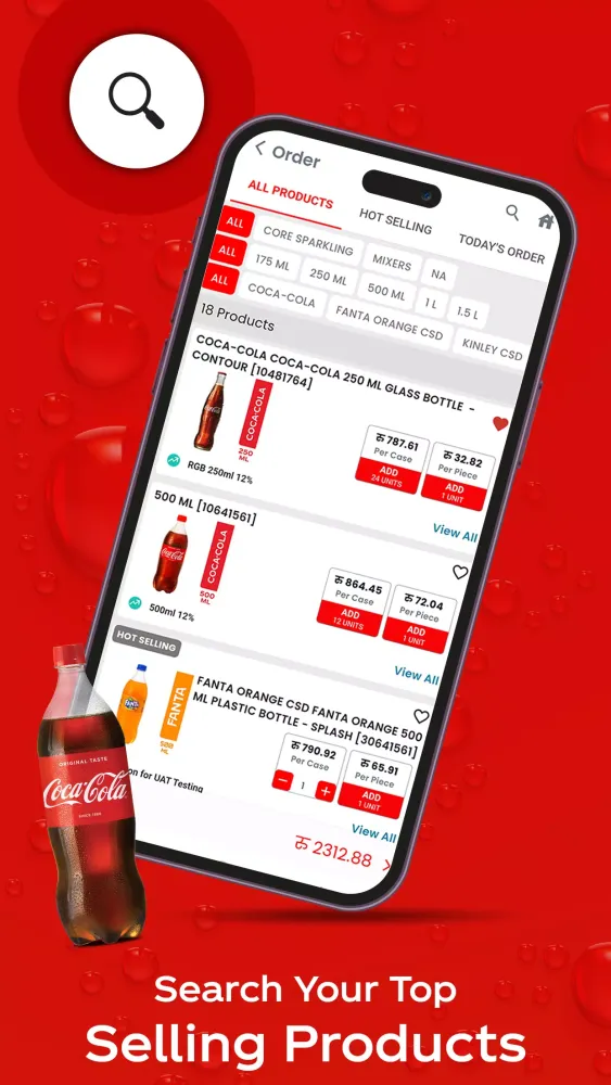 Capturas de tela do Coke Buddy Nepal