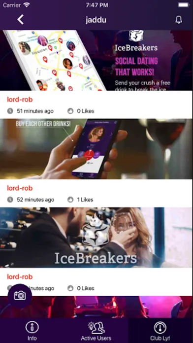 ภาพหน้าจอของ Icebreakers Experience