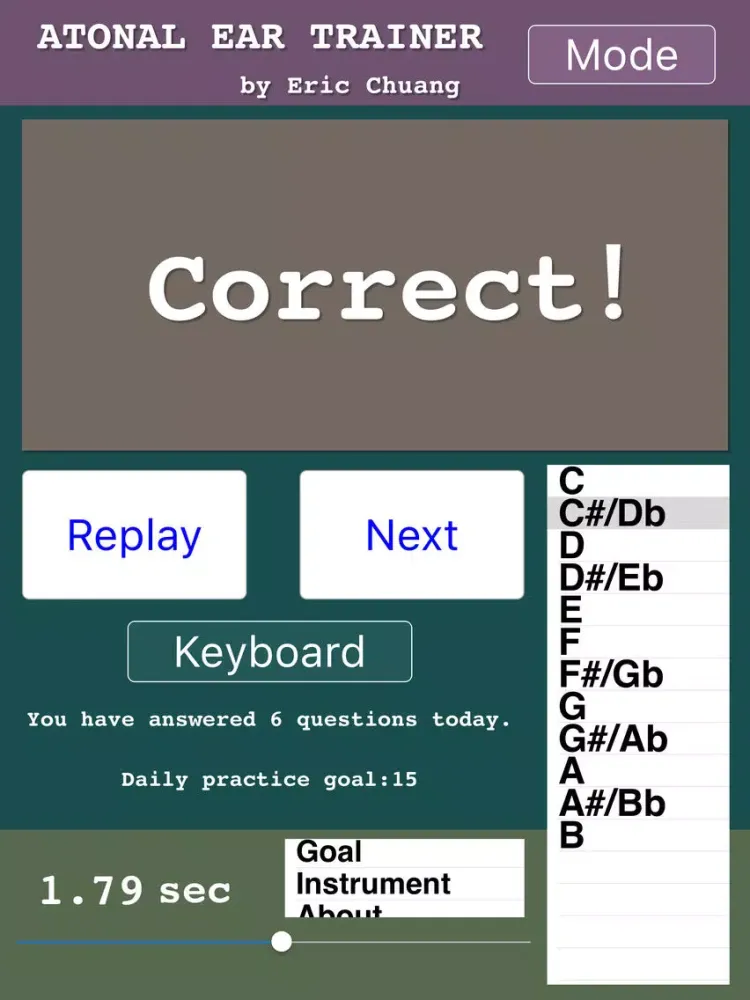 Screenshot di ATONAL EAR TRAINER - Advanced Ear Training Technique iPad 