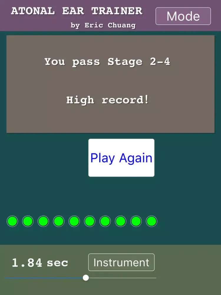 Screenshot di ATONAL EAR TRAINER - Advanced Ear Training Technique iPad 