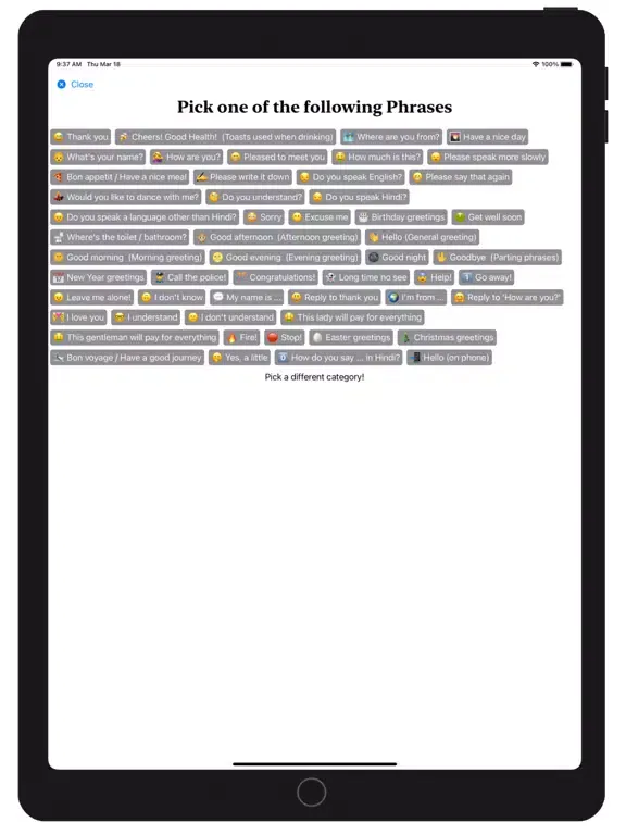 Bhasha - Korean to Kannada++ iPad  স্ক্রিনশট