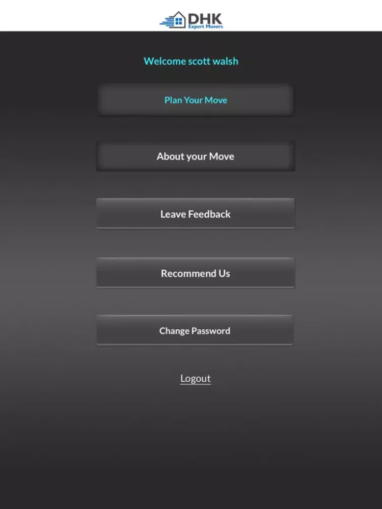 DHK Expert Movers iPad 应用截图