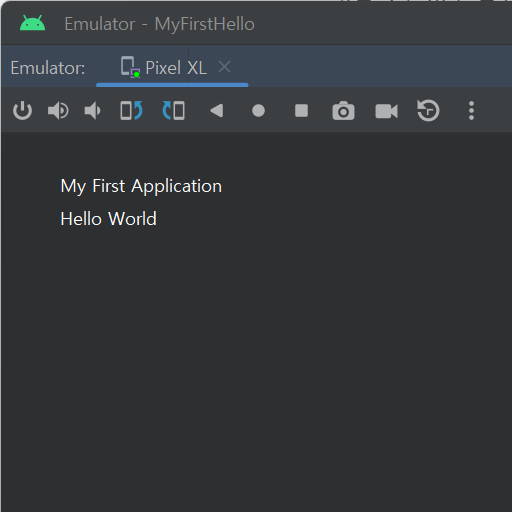 my first app