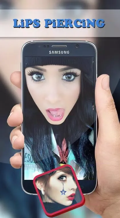 Capturas de pantalla de Piercing sur Photo Editeur