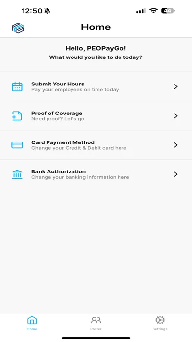 PEOPayGo Mobile App應用截圖
