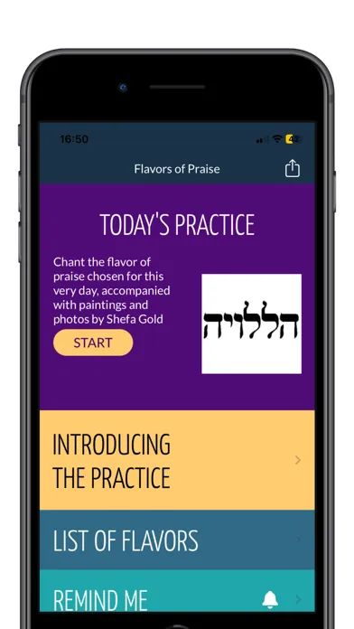Ảnh chụp màn hình của Shefa Gold - Flavors of Praise
