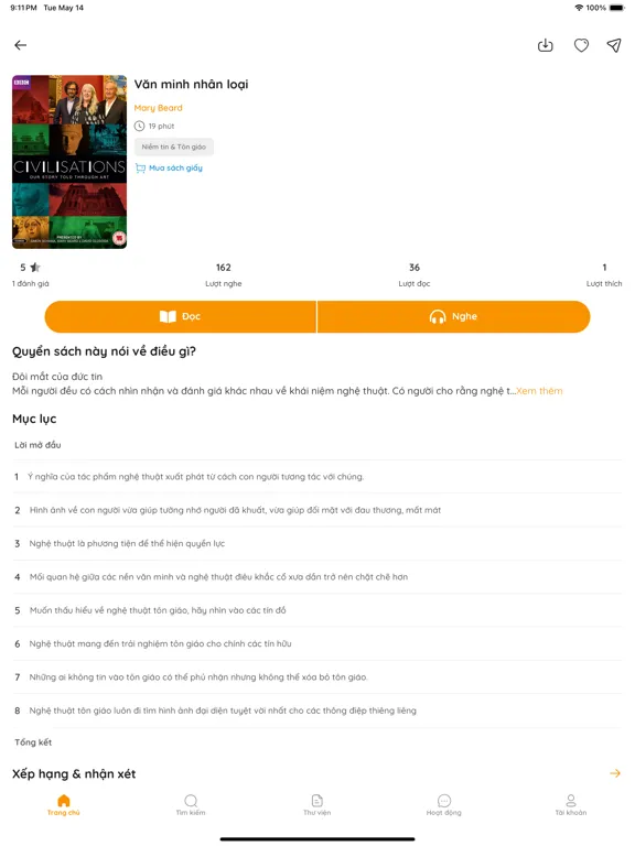 Sunobook: Audiobook & Podcast iPad  Ekran Görüntüleri