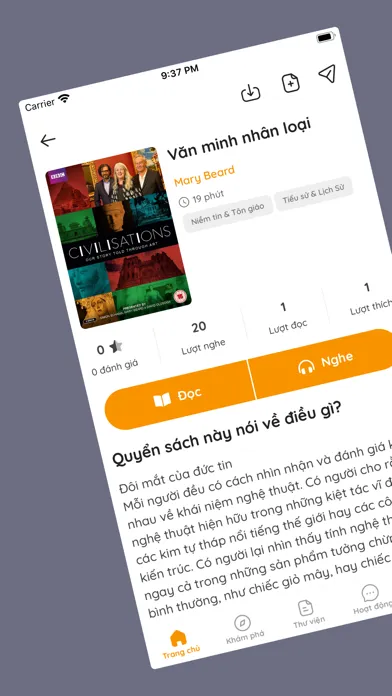 Sunobook: Audiobook & Podcast Ekran Görüntüleri