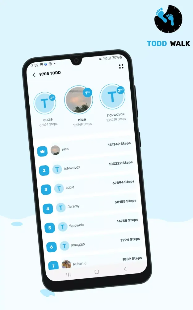 Capturas de pantalla de TODD Walk