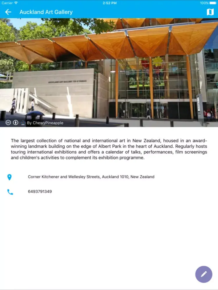 Auckland Travel - Pangea Guides iPad 应用截图