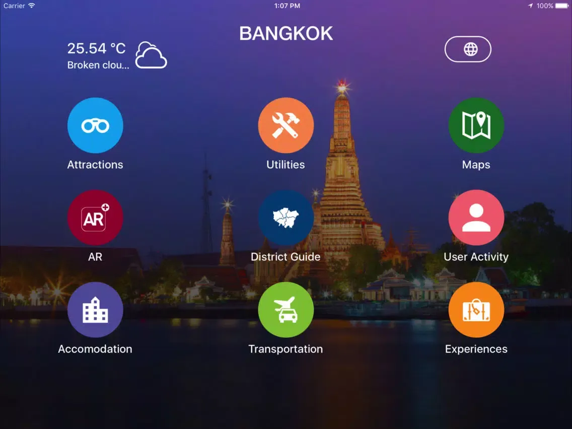 Bangkok Travel - Pangea Guides iPad  سکرین شاٹس