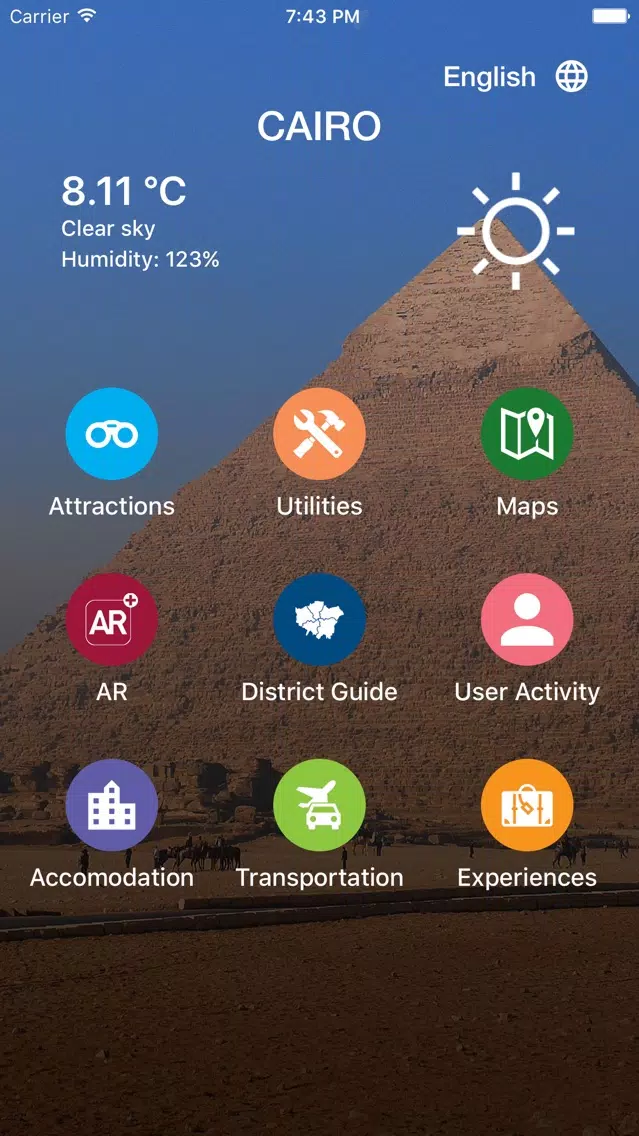 Tangkapan skrin Cairo Travel - Pangea Guides