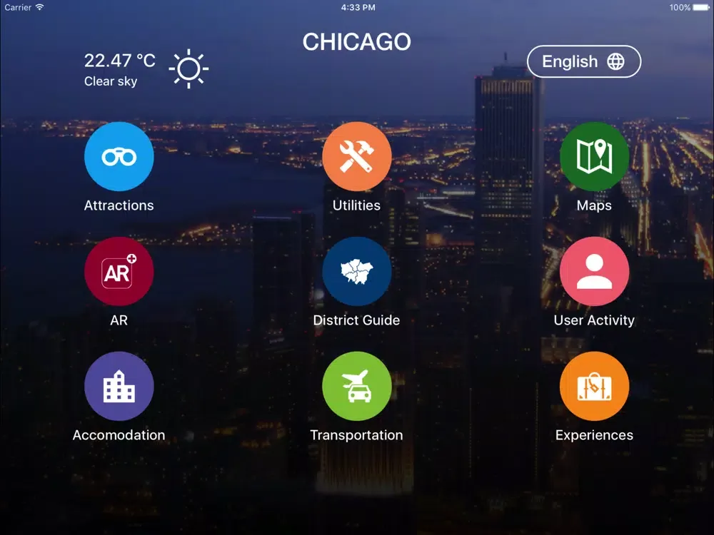 تصاویر Chicago Travel - Pangea Guides iPad 