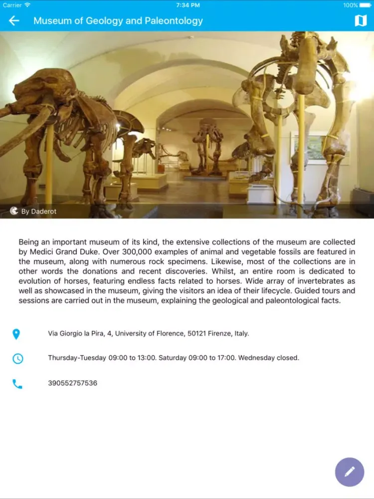Ảnh chụp màn hình của Florence Travel - Pangea Guides iPad 