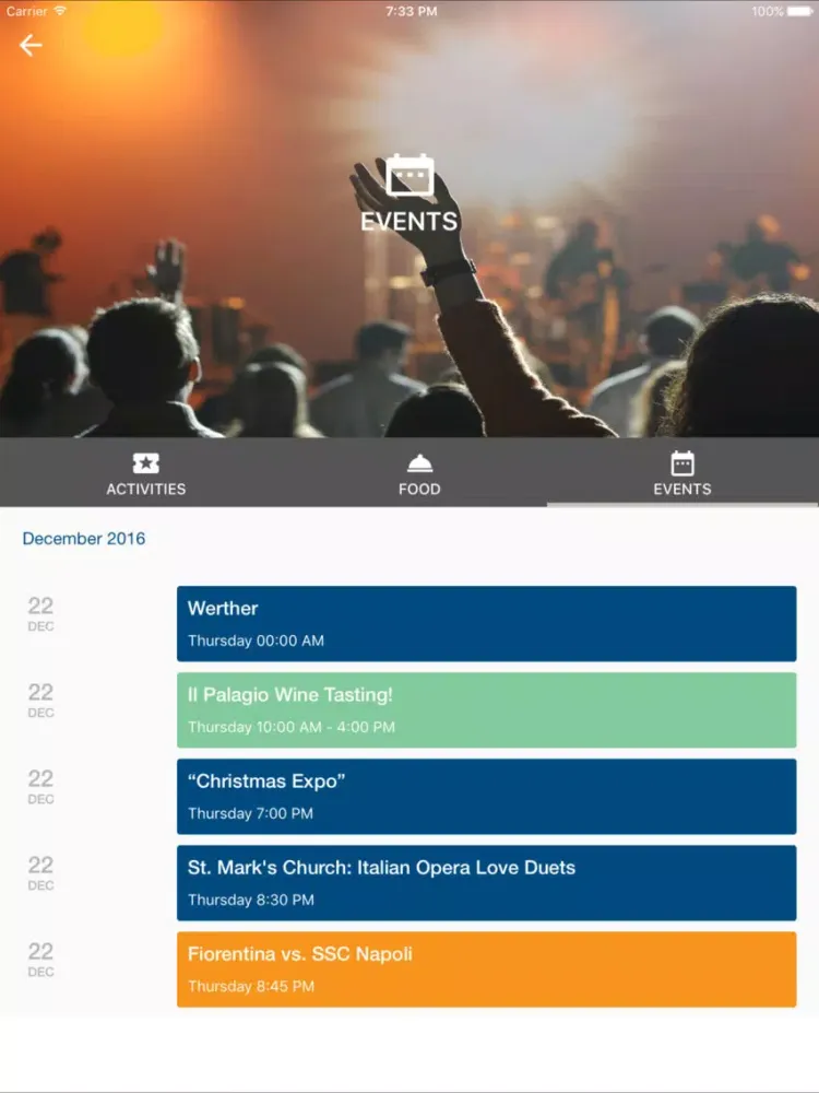 Ảnh chụp màn hình của Florence Travel - Pangea Guides iPad 