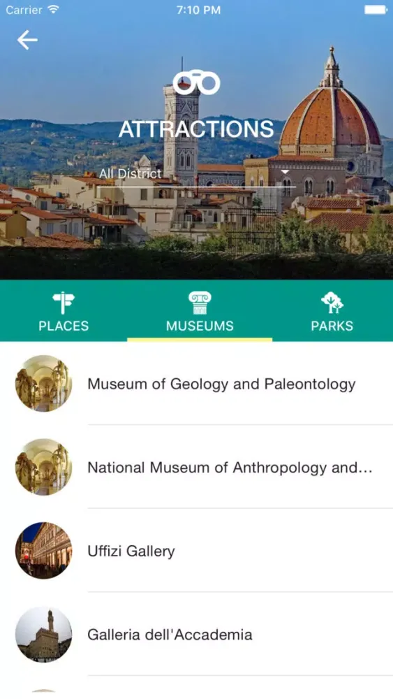 Ảnh chụp màn hình của Florence Travel - Pangea Guides