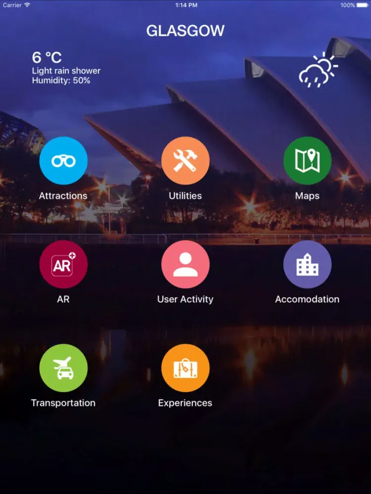 Captures d'écran de Glasgow Travel - Pangea Guides iPad 