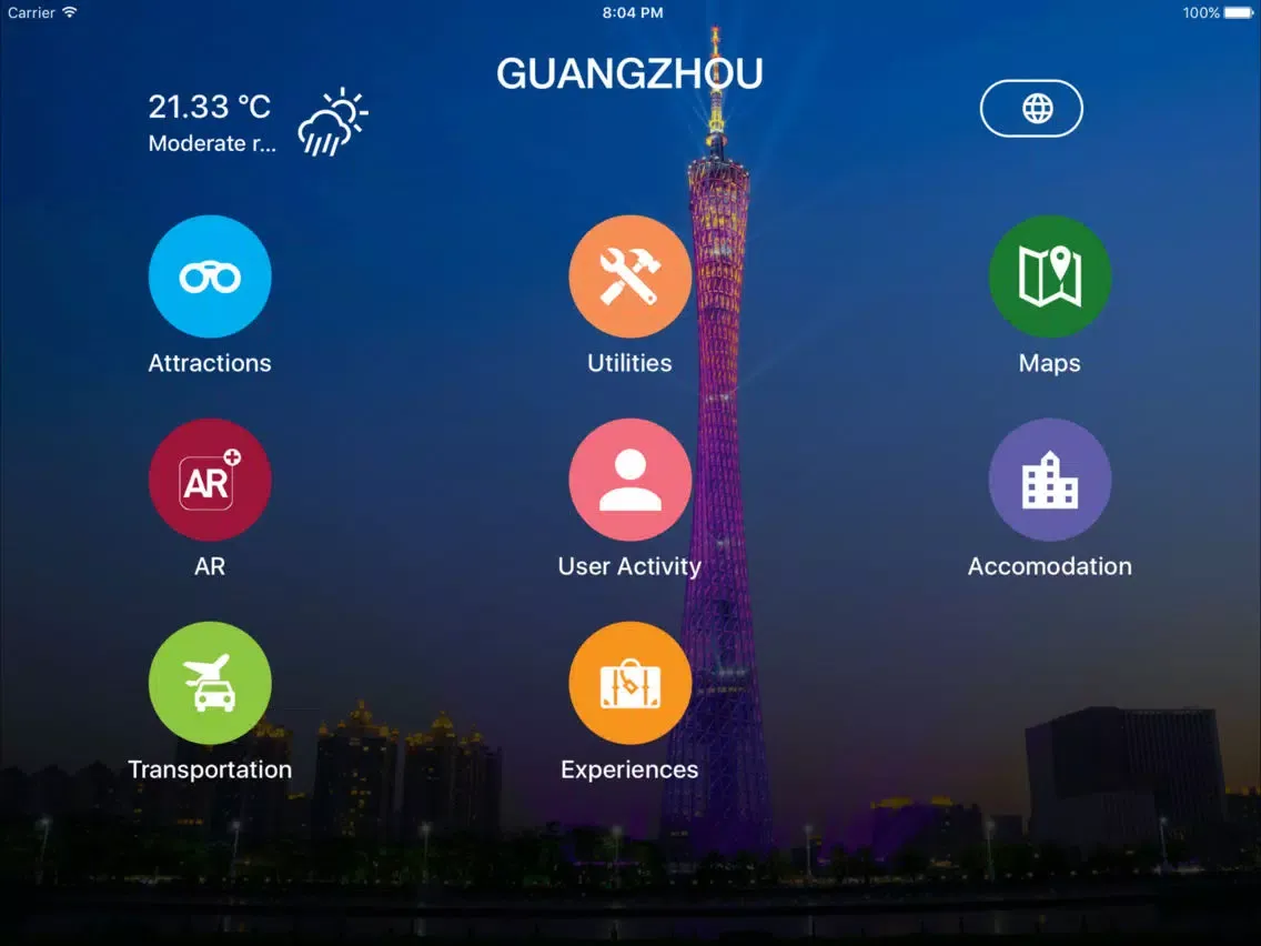 Captures d'écran de Guangzhou Travel Pangea Guides iPad 