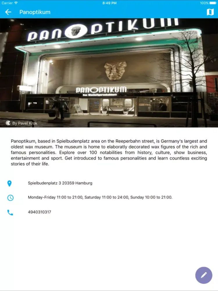 Hamburg Travel - Pangea Guides iPad  Screenshots