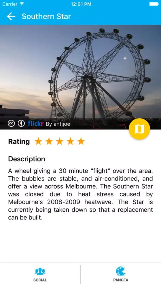 ภาพหน้าจอของ Melbourne Travel Pangea Guides